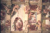 (Sistin Chapel'in tavanndaki almalardan detay 1)