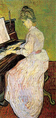 Vincent Van Gogh&nbsp;Marguerite Gachet at the Piano, Auvers-sur-Oise, June 1890