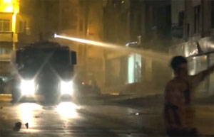 Ali �smail Korkmaz Hatay Armutlu'da 1 ki�ilik gruplara (!) TOMA ile m�dahale