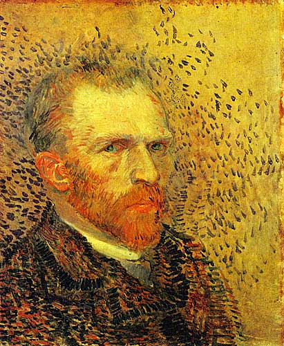 Vincent Van Gogh Self Portrait, Paris, Spring - Summer 1887