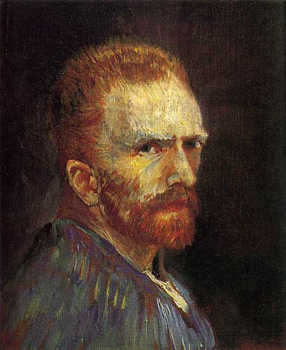 Vincent Van Gogh Self Portrait, Paris, Summer 1887