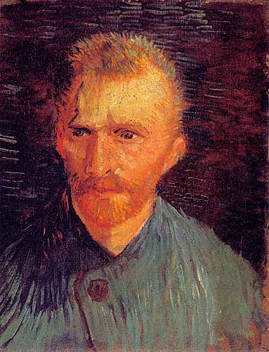 Vincent Van Gogh Self Portrait Paris Summer 1887