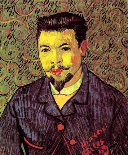 Vincent Van Gogh  Portrait of Doctor Felix Rey, Arles, January 1889