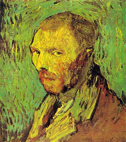 Vincent Van Gogh&nbsp;Self Portrait Saint Remy September 1889