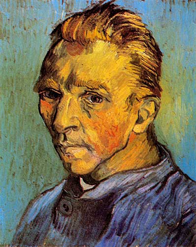 Vincent Van Gogh&nbsp;Self - Portrait, Saint-Remy, September 1889