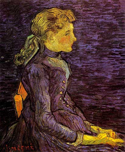 Vincent Van Gogh&nbsp;Portrait of Adeline Ravoux, Auvers-sur-Oise, 1890 June