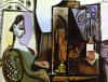 Jackline St�dyo'da, Jacqueline in the Studio. 1956. Oil on canvas. Gift from the Galerie Rosengart to the city of Lucerne