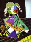 K���k K�z Oyuncak Kay���yla Oynuyor, Girl with a Boat (Maya Picasso). 1938. Oil on canvas. Galerie Rosengart, Lucerne, Switzerland