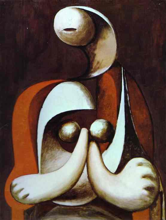Pablo Picasso - nu in an Armchair, 1932