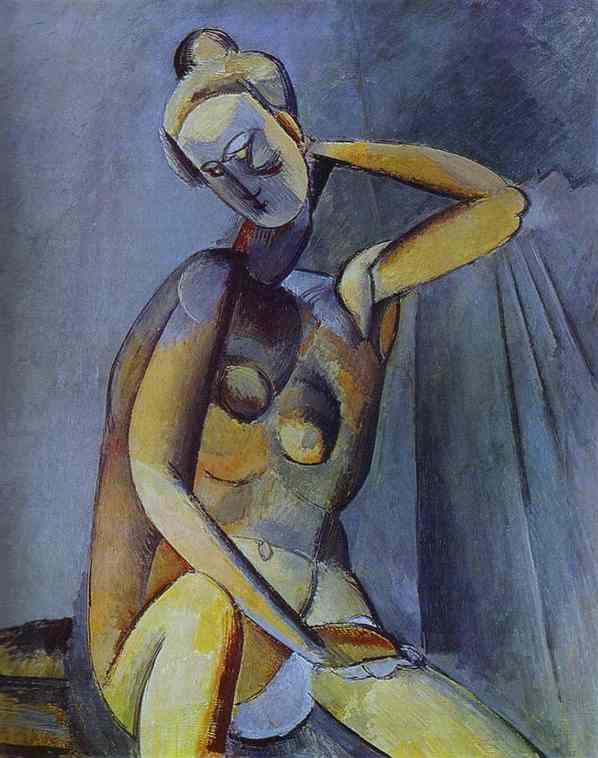 Pablo Picasso - nu, 1909