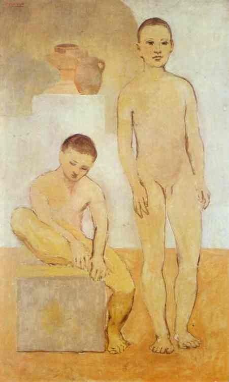 Pablo Picasso - Two Youths, 1905