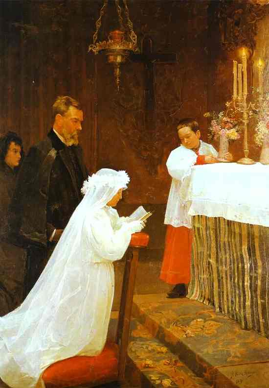 Pablo Picasso - First Communion 1895 - 1896