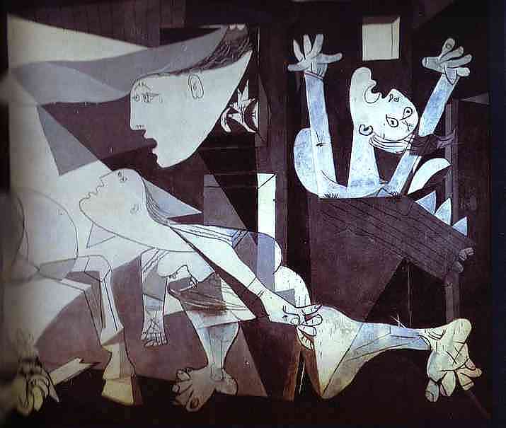 Pablo Picasso - Guernica. Detail. 1937