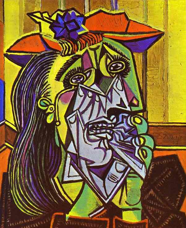 Pablo Picasso - Weeping Woman. 1937