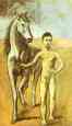 Boy Leading a Horse