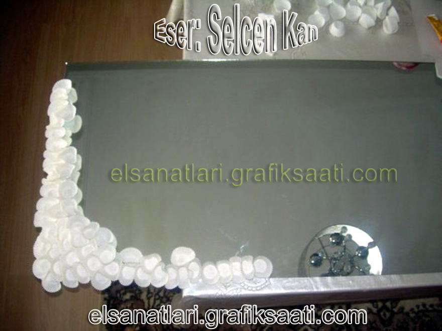 Dekoratif duvar aynalar� nas�l yap�l�r
