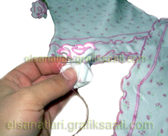 Ay�e Selcen At�lgan Kan el sanatlar� Kuma�tan �i�ek yap�m�. Eski pijamadan nas�l g�l yap�l�r?