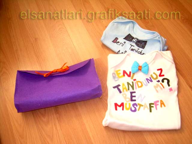 Ay�e Selcen At�lgan Kan el sanatlar� geri d�n���m yeni do�an bebeklere hediye yap