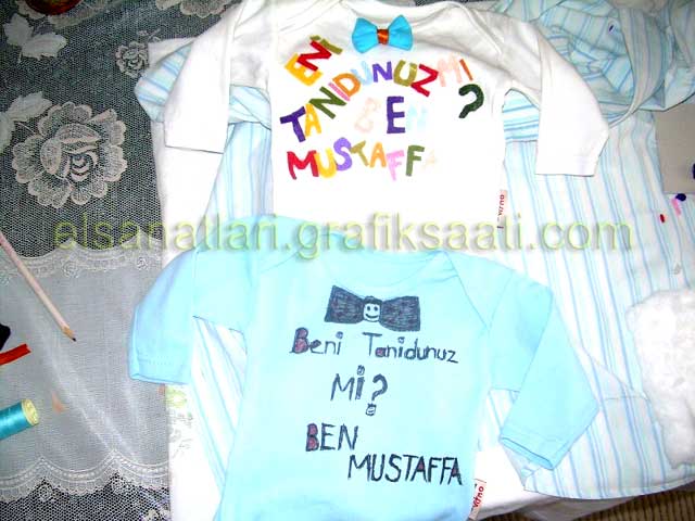 Ay�e Selcen At�lgan Kan el sanatlar� gerid�n���m bebek k�yafetleri