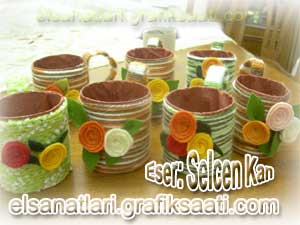 Ay�e Selcen At�lgan Kan el sanatlar� geri d�n���m projeleri