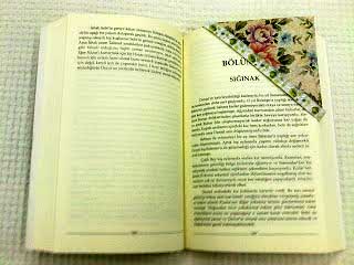 DIY ve kendin yap projesi. Kitap ayra�� yap�m� Kitap ad�: S���nak