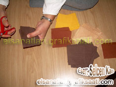 Ay�e Selcen At�lgan Kan el sanatlar� krepondan �i�ek yap�m�