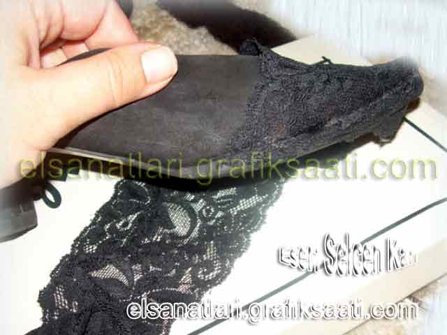 Geri d�n���m el sanatlar� eski ayakkab� yenileme