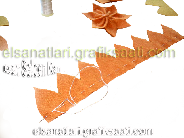 Ay�e Selcen Kan At�lgan el sanatlar� elde yap�lm�� dekoratif duvar s�sleri. Resimlerle �i�ek yap�m�
