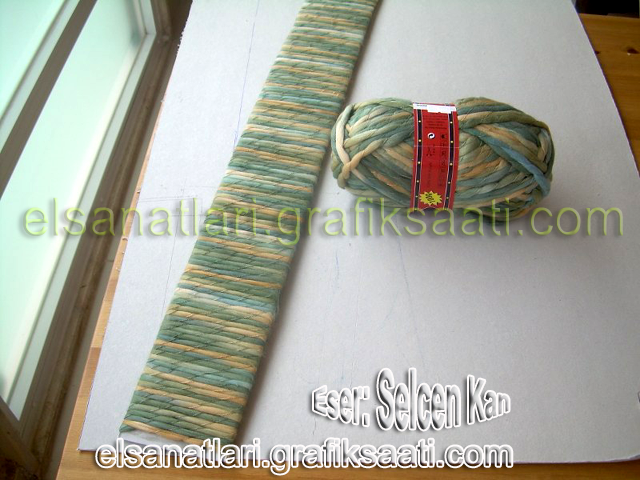 Ay�e Selcen Kan At�lgan el sanatlar� duvar aynas�